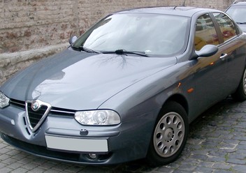 Szyba tylna Alfa Romeo 156